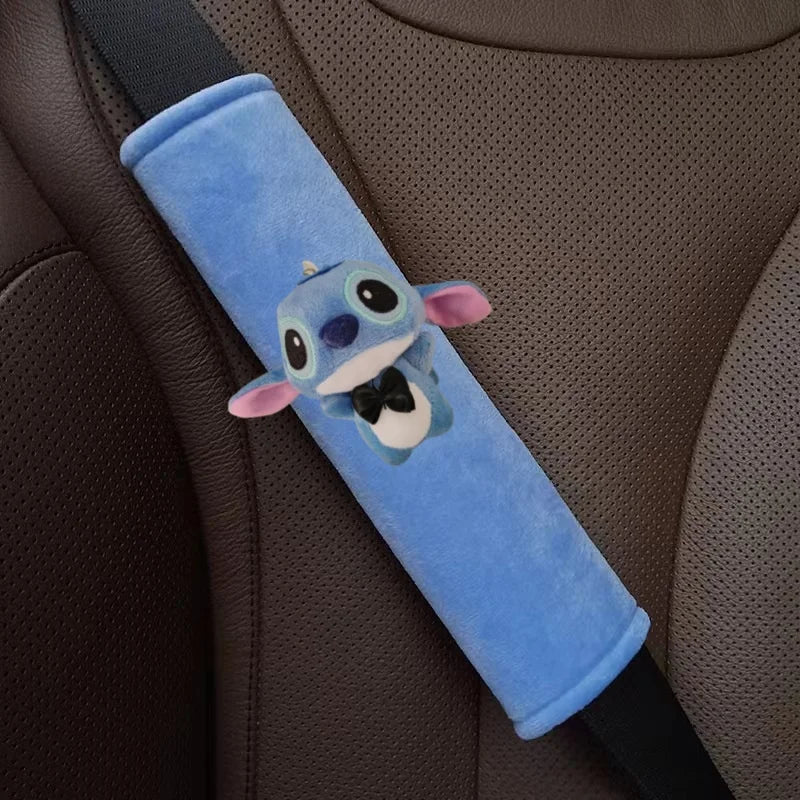 Disney Stitch & Angel Kawaii Seat Belt Shoulder Cover