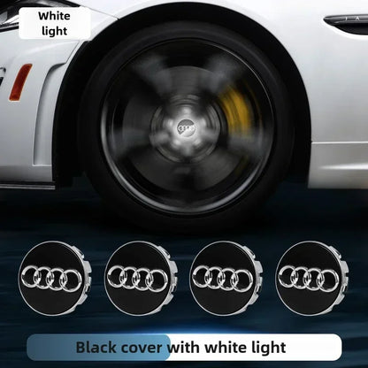 Audi LED Hub Center Caps