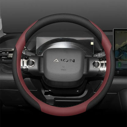 Leather Steering Wheel Cover for GAC Aion V 2024 2025 2026
