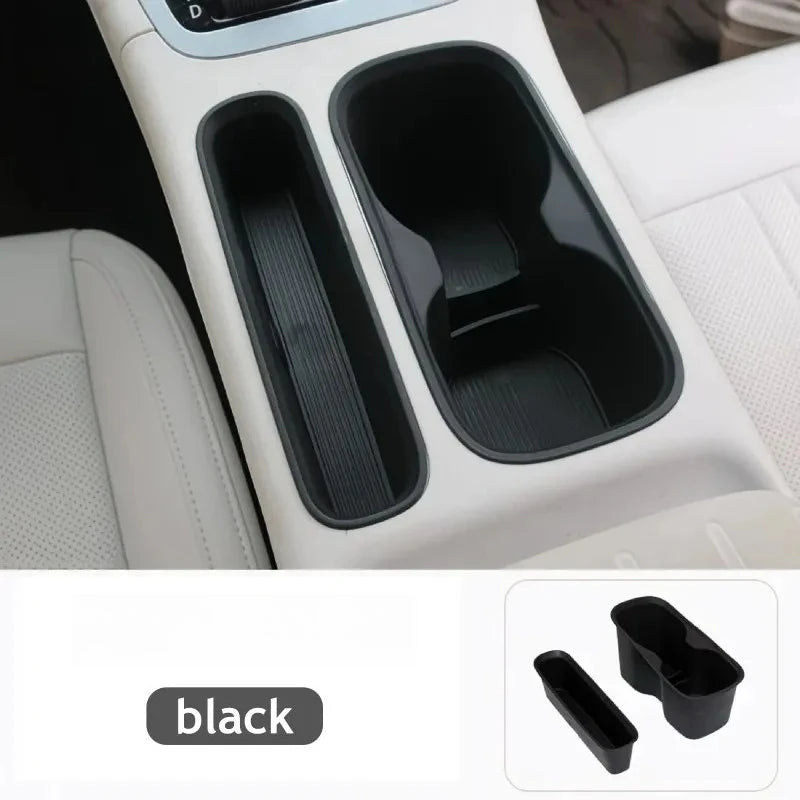 Geely EX2 Cup Holder Storage Organiser – Silicone - black