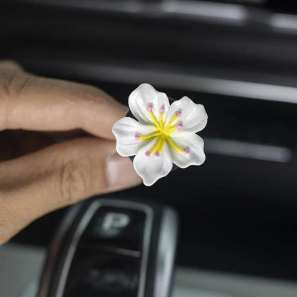 2PCS Flower Car Air Vent Perfume Clips - AC Outlet Decorative