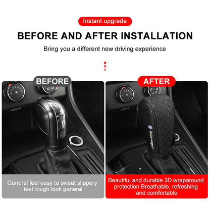 Volkswagen PU Leather Gear Shift Cover