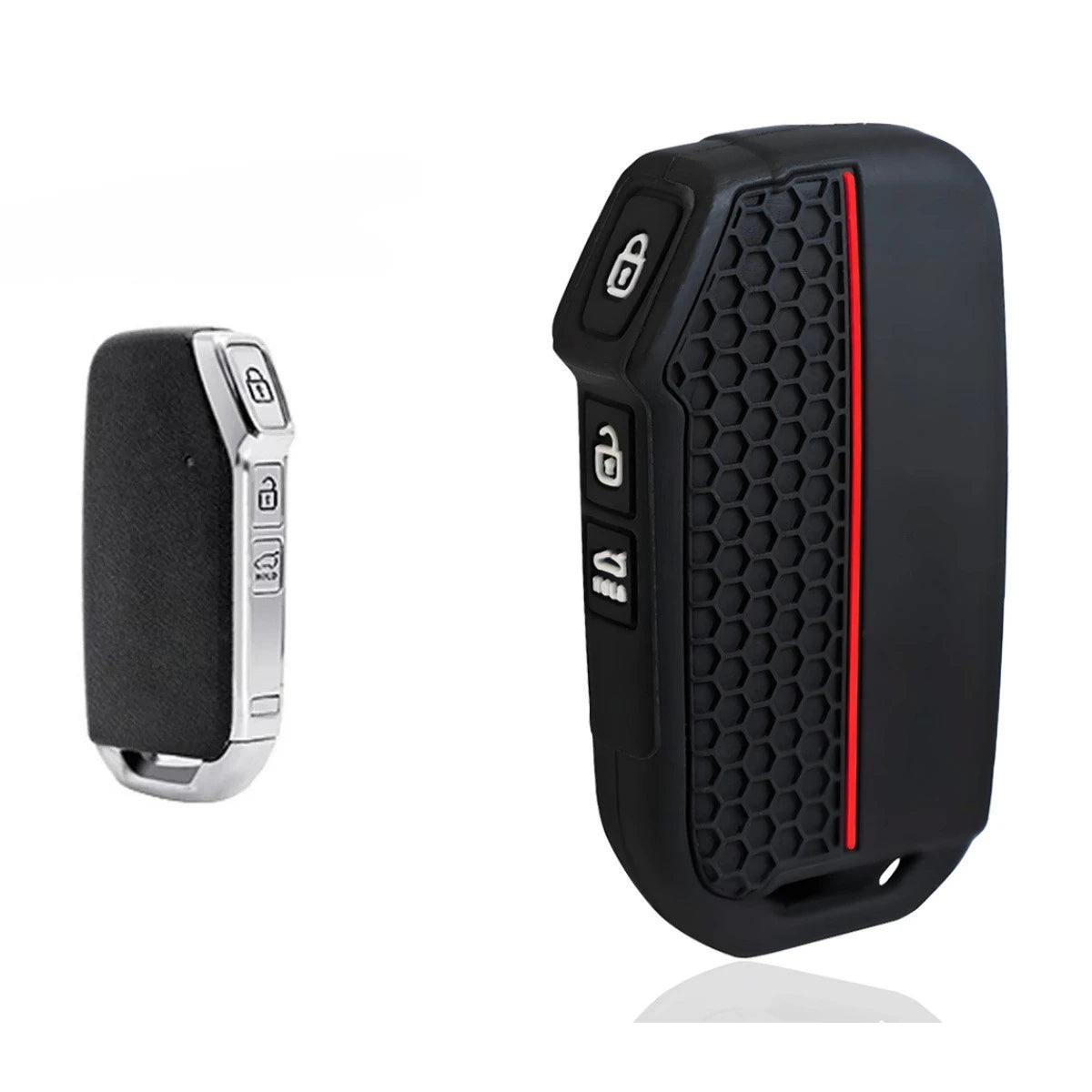 Kia Silicone Key Case — Sportage, Sorento, Ceed, Niro, Telluride - 3 Buttons