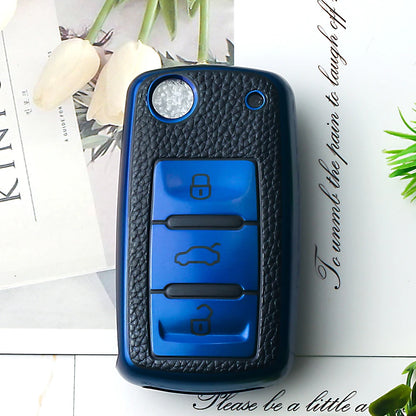 VW Sagitar, Touareg & Phaeton Key Case — Silicone or TPU - tpu case