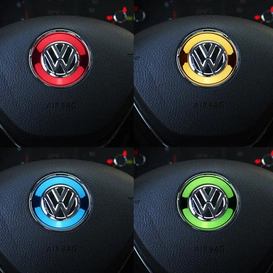 VW Steering Wheel Circle Sequin Trim Cover - TOURAN GTI PASSAT POLO