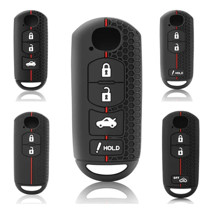 Mazda Silicone Key Cover — CX-5, CX-3, MX-5 Miata, 2 to 4 Button