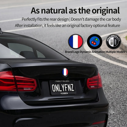 BMW Hood/Bonnet LED Logo Light with Dynamic Multi-Mode Remote Control
