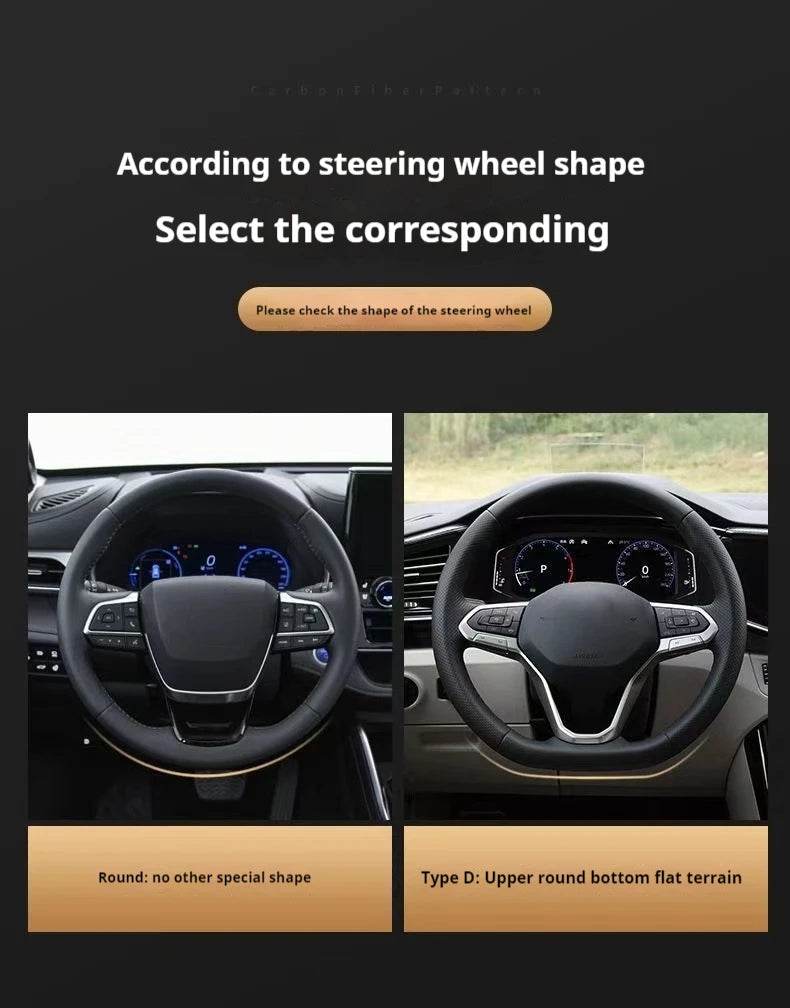 Subaru Steering Wheel Cover - Round Red