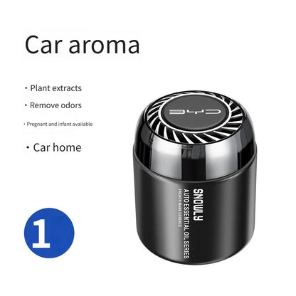 BYD Car Cup Holder Solid Balm Air Freshener - BYD-1 bottle