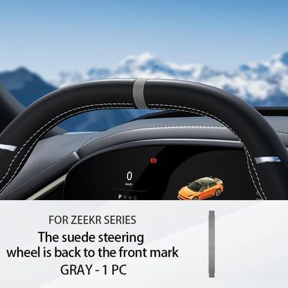 ZEEKR 001 Steering Wheel Alcantara Suede Anti-Scratch Stickers
