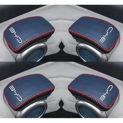 BYD Atto 3 Interior Door Handle Covers - Leather Protective Set