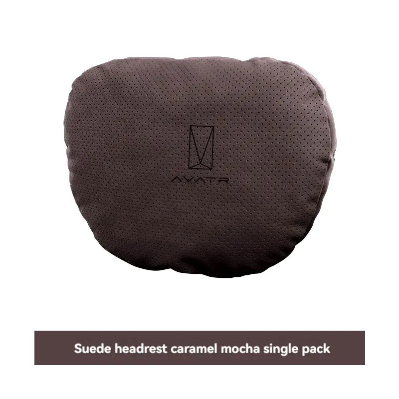 Changan AVATR Suede Headrest & Lumbar Support Cushion