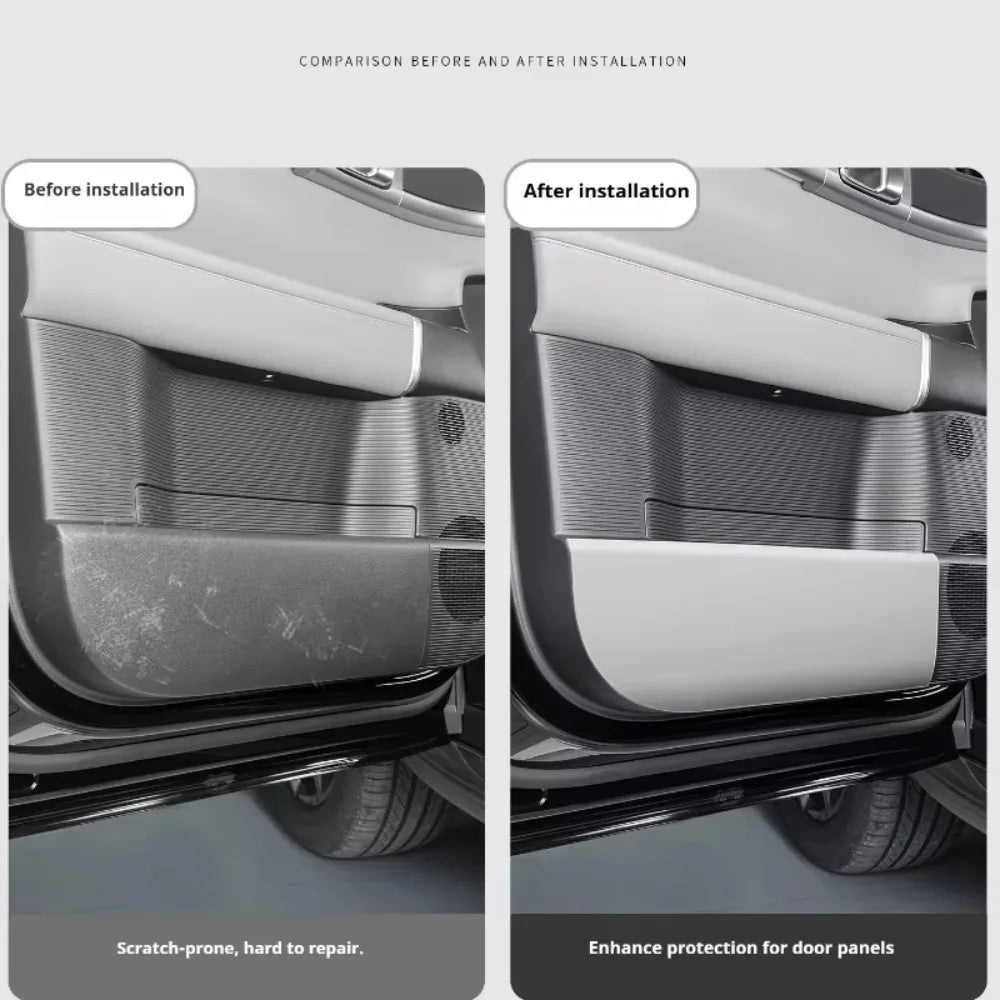 BYD Ti7 Leather Door Anti-Kick Protector Pads