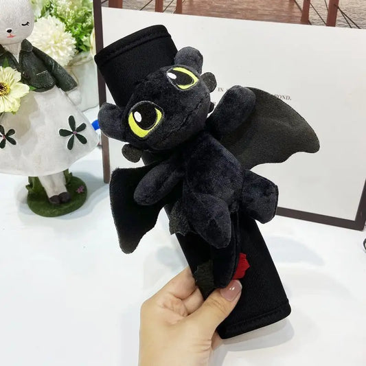Kawaii Toothless Seat Belt Covers 2Pcs