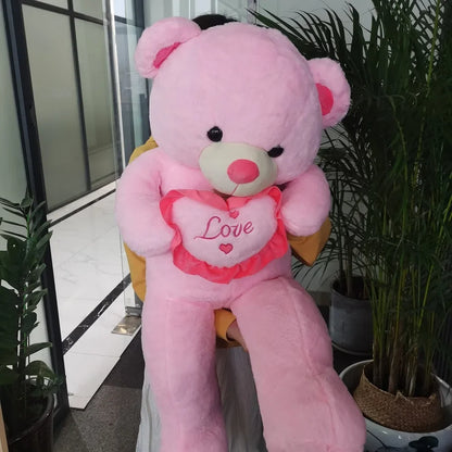 Giant Teddy Bear Plush – Big LOVE Stuffed Toy