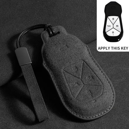 XPeng Suede Key Case - Black B2