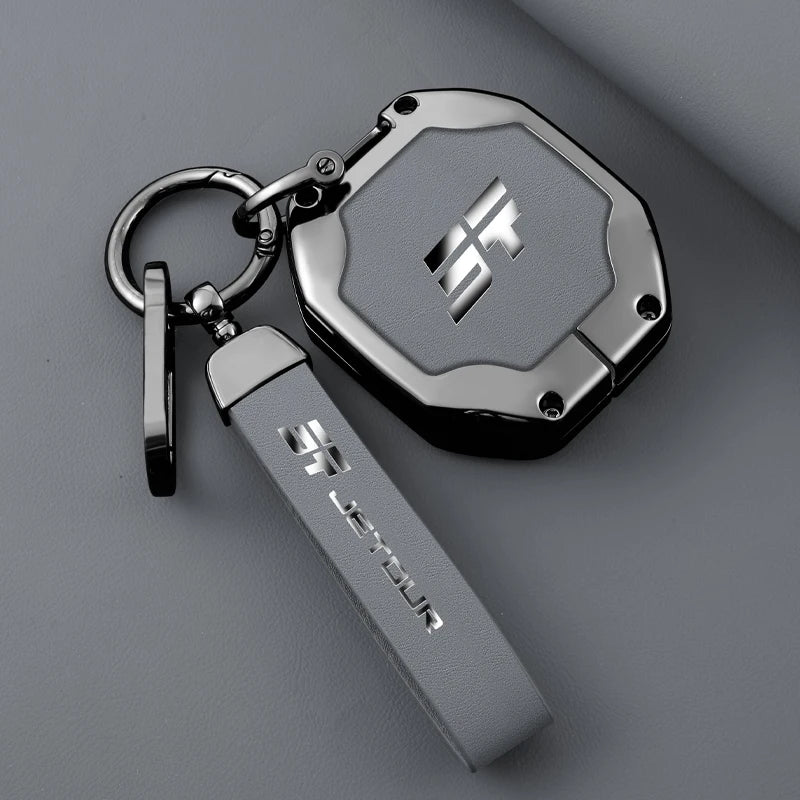 Chery Jetour Traveler 2023-2024 Zinc Alloy TPU Key Case Cover