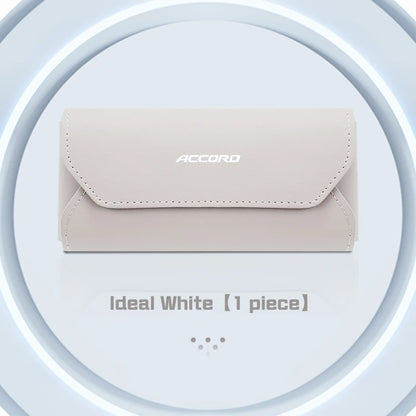 Honda Accord Civic CRV Magnetic Leather Glasses Case Holder