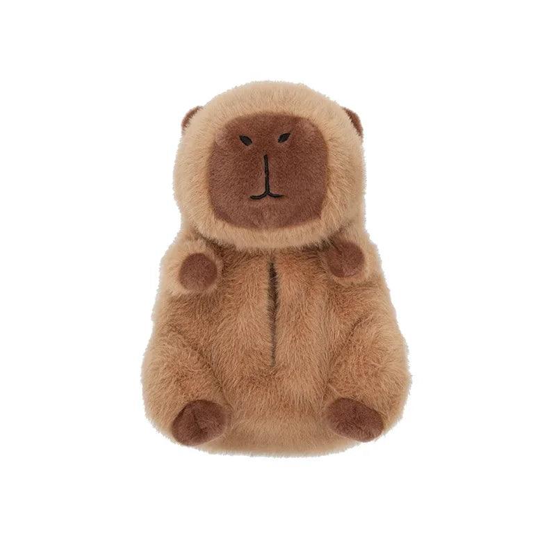 Capybara Plush Car Tissue Box Holder - Backseat Hanging Organizer