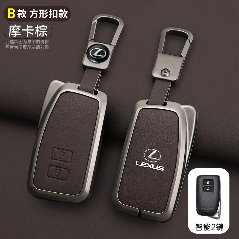 Zinc Alloy Car Key Case Cover for Lexus NX GS RX IS ES GX LX RC Models