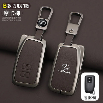 Zinc Alloy Car Key Case Cover for Lexus NX GS RX IS ES GX LX RC Models