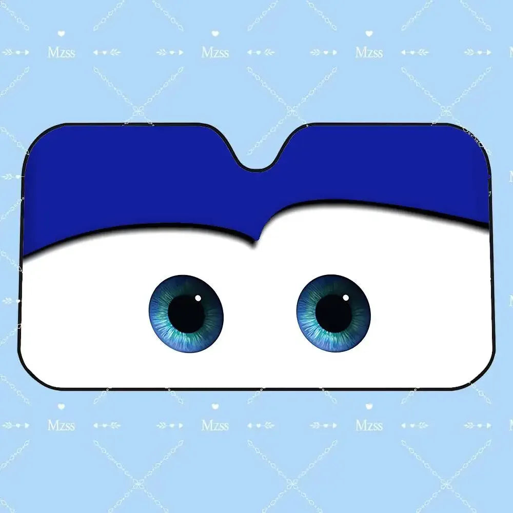 Lightning McQueen Car Windshield Sunshade UV Protection Cover - G