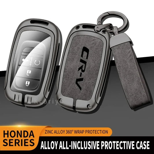 Honda CRV XRV Smart Key Case Cover - Premium Remote Keychain Protector