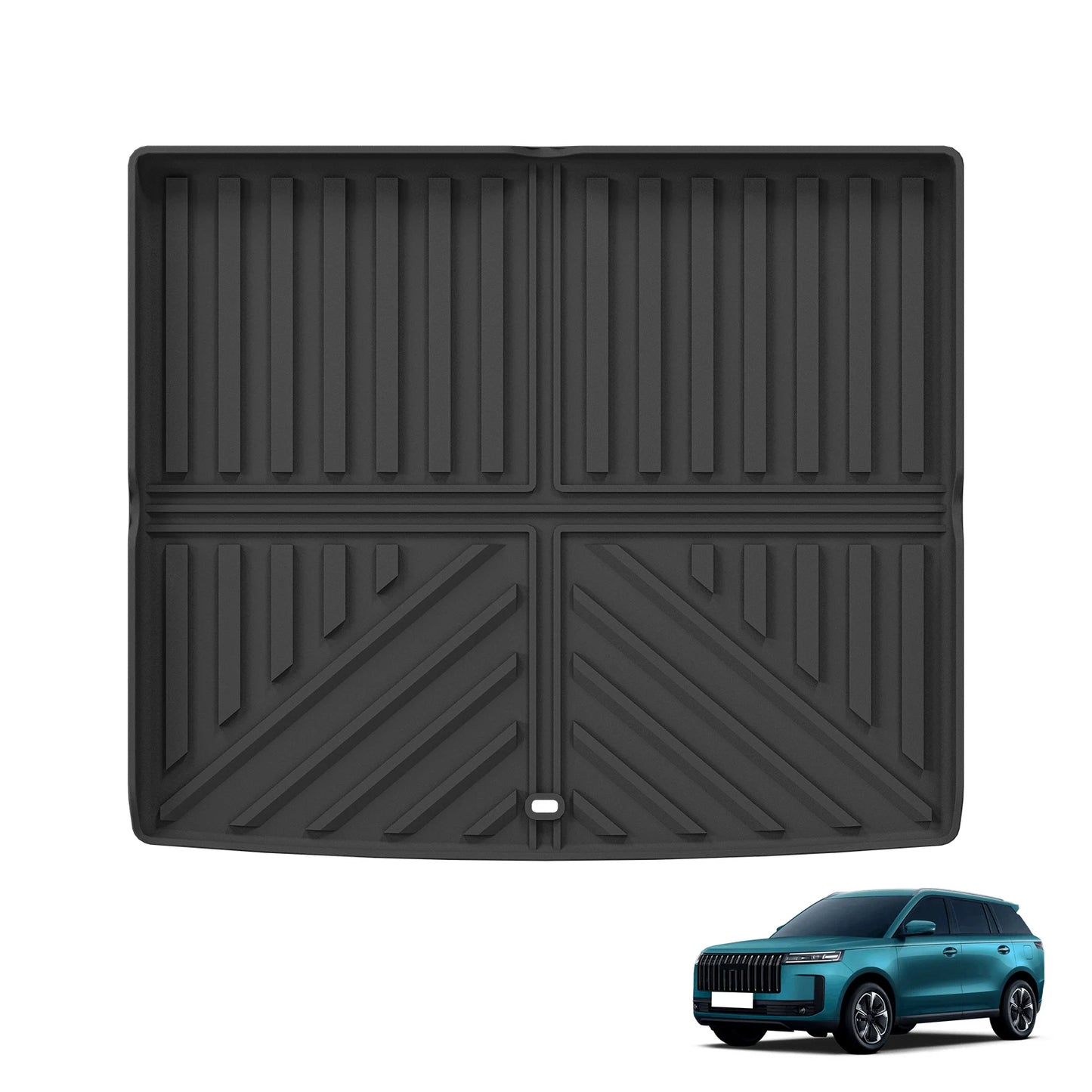 TPE 3D Floor Mats for Chery Jaecoo 5 EV RHD 2025-2026 Black Set