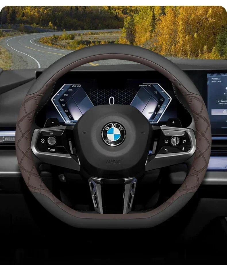 BYD Ti7 Leather Steering Wheel Cover