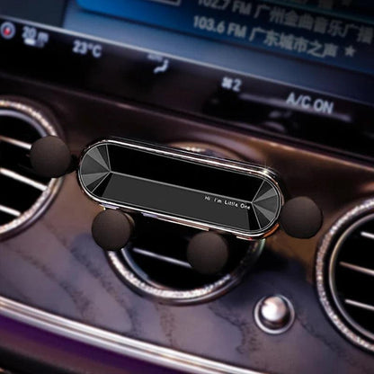 Pearl Bow Gravity Car Phone Holder Universal Air Vent Clip Mount