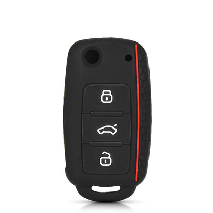 VW Sagitar, Touareg & Phaeton Key Case — Silicone or TPU