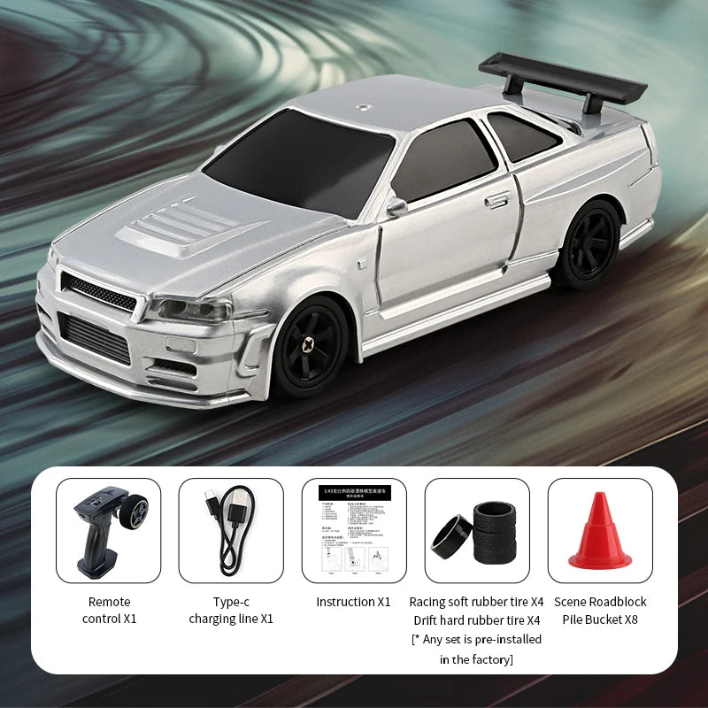 RC Drift Car – 2.4G 4WD High-Speed Remote Control - 4302