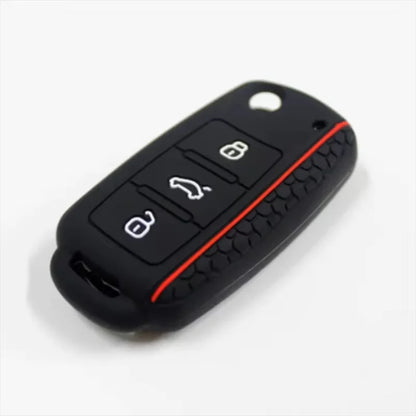 VW Golf, Skoda Superb & Seat Leon 3 Button Silicone Key Cover
