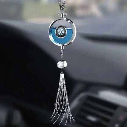 VW Metal Lace Car Air Freshener Pendant