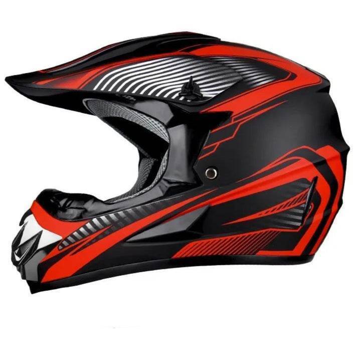 Professional Off-Road Motorcycle Helmet – DOT Certified MX/DH Racing Helmet - YH / S
