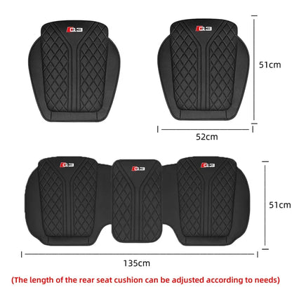 For Audi Q3 Q7 Q8 TT Car Seat Cover Universal Breathable Car Front/Rear Seat Cushion Chair Protector Pad Auto Interior Accessory