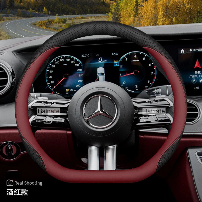 Mercedes-Benz Leather Steering Wheel Cover