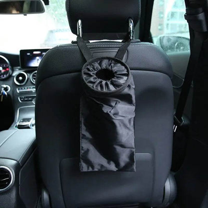 Car Seat Back Trash Holder | Hanging Oxford Cloth Garbage Bag for Car - 