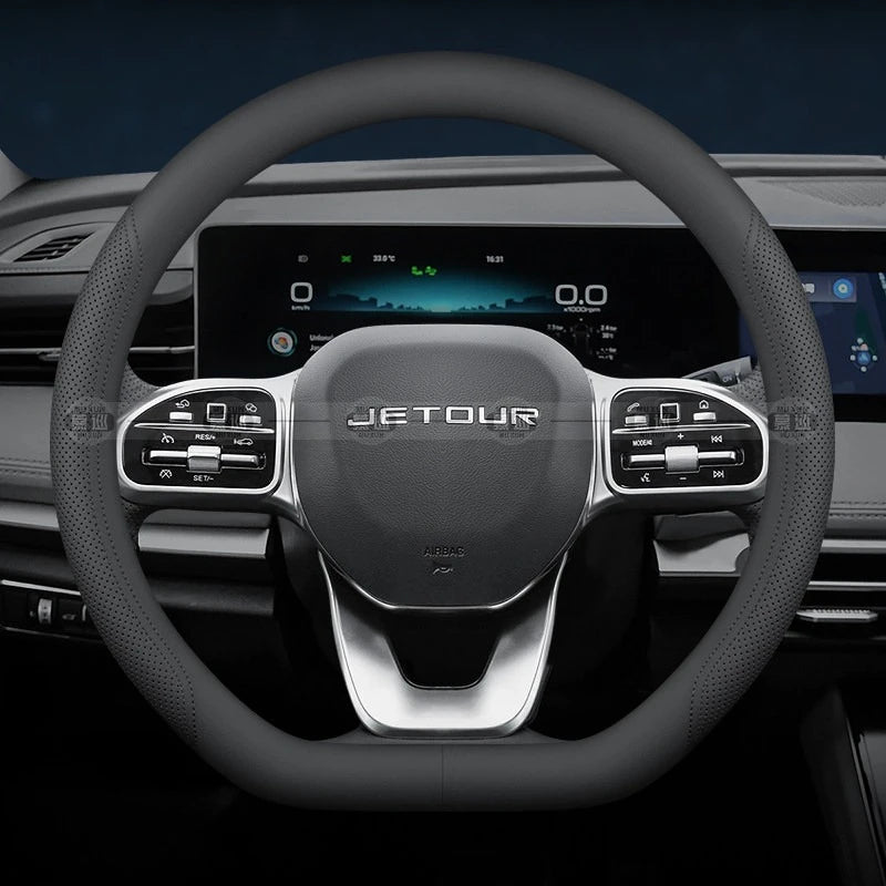 Jetour Nappa Leather Steering Wheel Cover