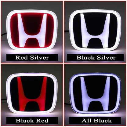 Honda LED Light Emblem Badge – Illuminated Front Rear Trunk Logo