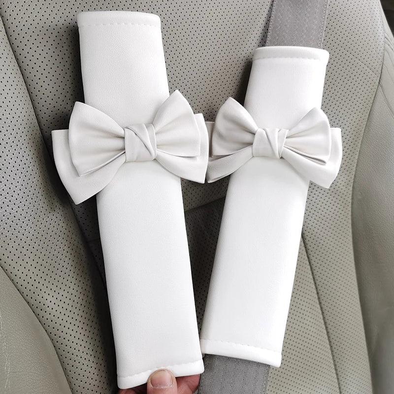 Flower Car Seat Belt Shoulder Pads
