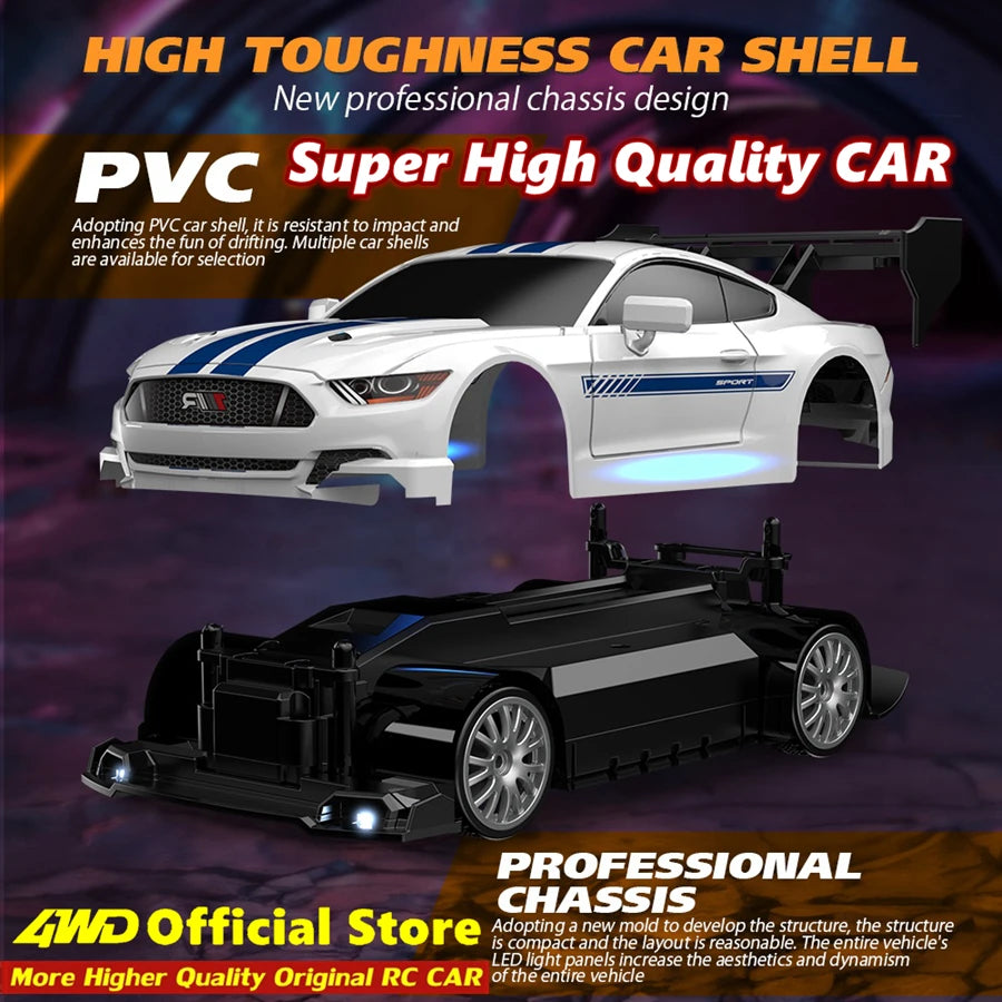 RC 4WD Drift Car – GTRPRO & AE86PRO - GTRPRO DK BLU 1B Box
