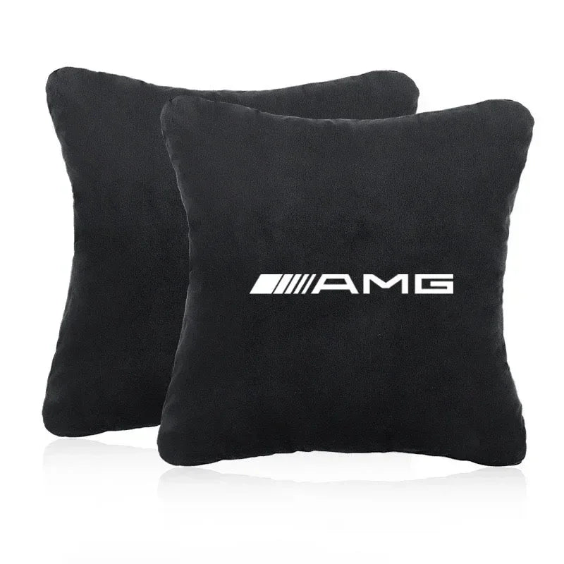 Mercedes AMG Neck & Lumber support Pillow and Shoulder Pad - Lumber Support Pillow-2pc