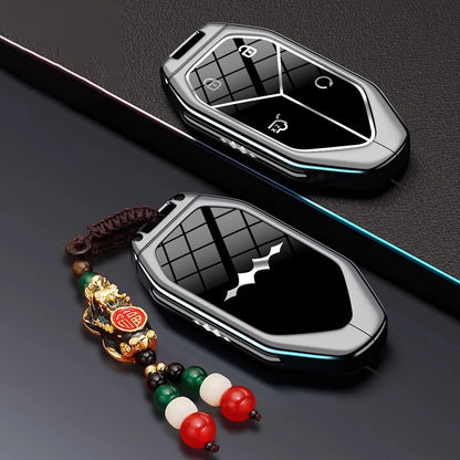 BYD Zinc Alloy Key Fob Cover – Leopard 5, Leopard 8 & Ti3/Ti7