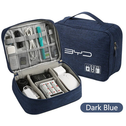 BYD Car Multi-Function Storage Bag Travel Organizer with Compartments