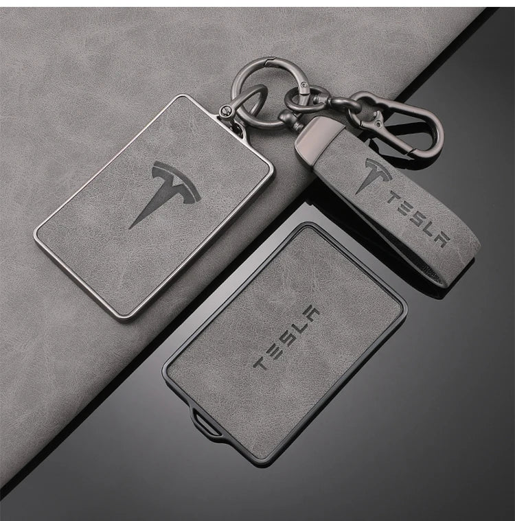 TPU Leather NFC Key Case Cover Tesla Model 3 S X Y Protection