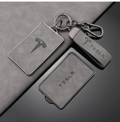 TPU Leather NFC Key Case Cover Tesla Model 3 S X Y Protection