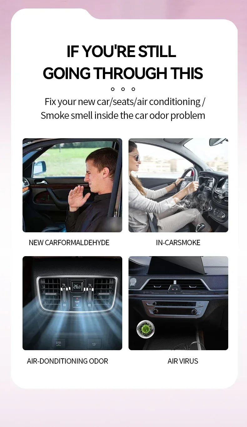 Pink Hanging Car Air Freshener Perfume Pendant - Oilimpia