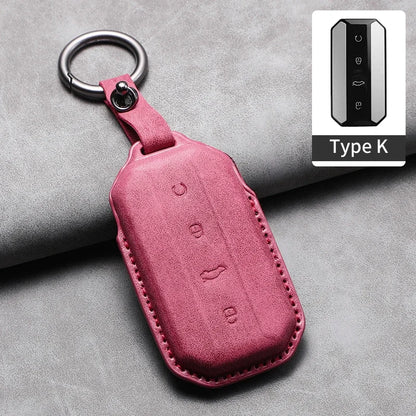 Chery Jaecoo J5 J7 2025 Leather Key Fob Cover Anti Scratch Protection