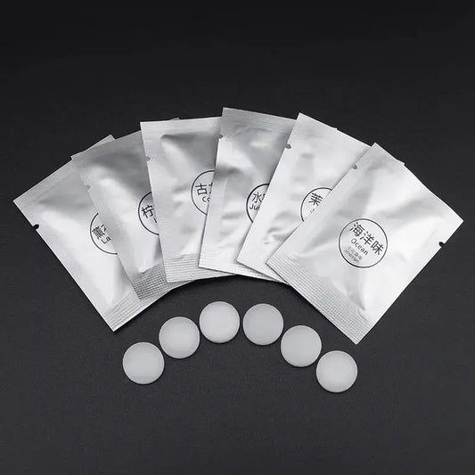 Car Air Freshener Solid Perfume Refill Tablets 5pcs - 5Pcs Osmanthus